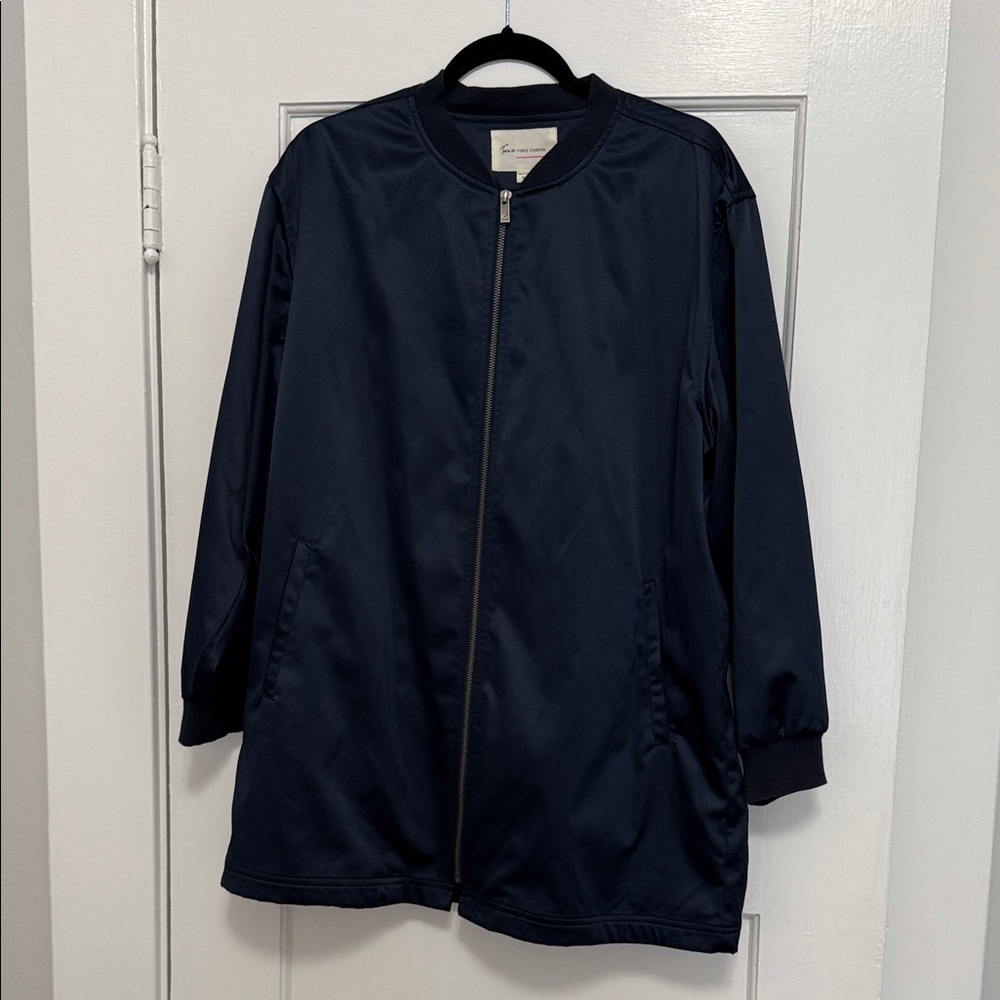 Two by Vince Camuto Midnight Blue Bomber Jacket